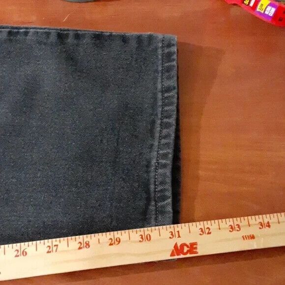Levi's 505 regular fit jeans size 42X32 black - Picture 11 of 16